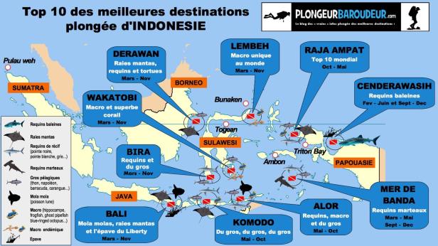 carte-top-10-sites-plongee-indonesie